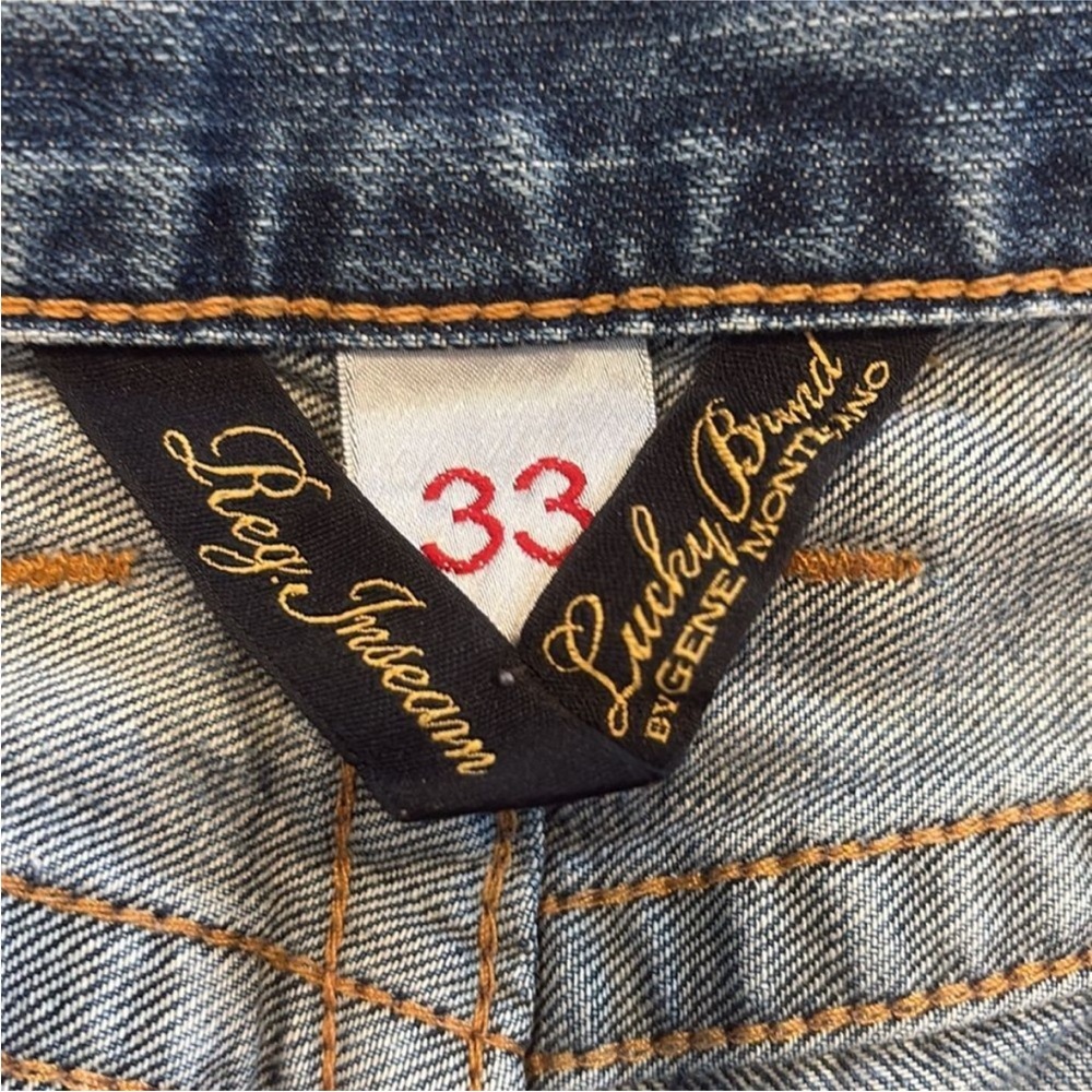 Lucky Brand Men’s Jeans Relaxed Men’s Size 33 - Picture 8 of 8